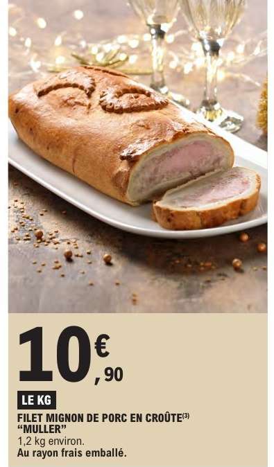 Filet Mignon de Porc en Croûte