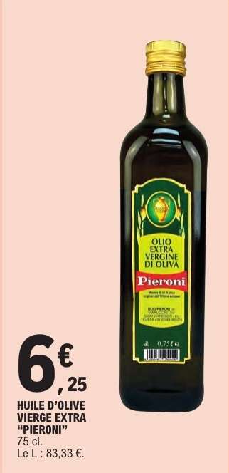 HUILE D'OLIVE VIERGE EXTRA "PIERONI"