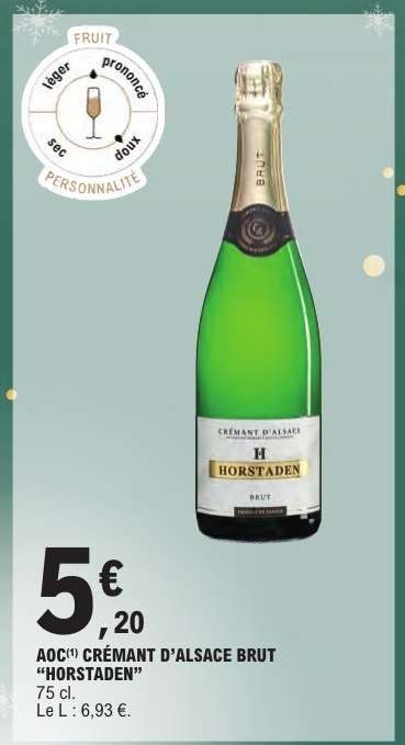 AOC CRÉMANT D'ALSACE BRUT “HORSTADEN”