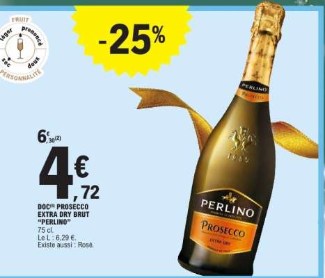 DOC Prosecco Extra Dry Brut "Perlino"