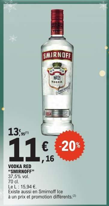 Vodka Red "Smirnoff"