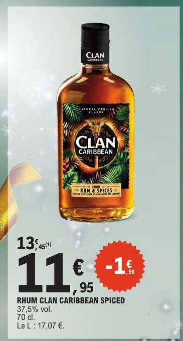 RHUM CLAN CARIBBEAN SPICED