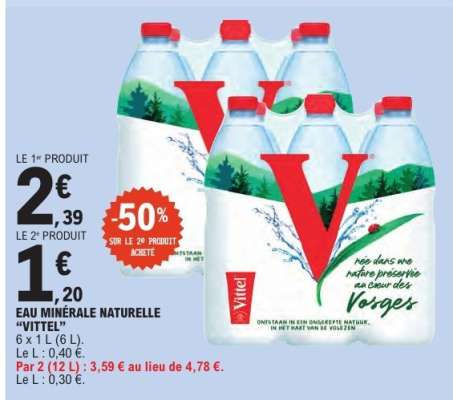 Eau Minérale Naturelle Vittel