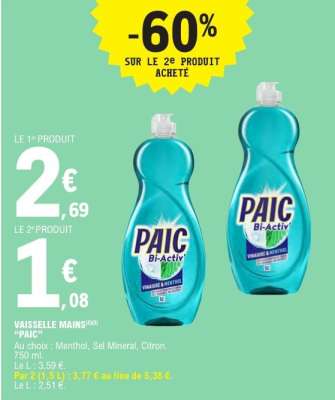 VAISSELLE MAINS "PAIC"
