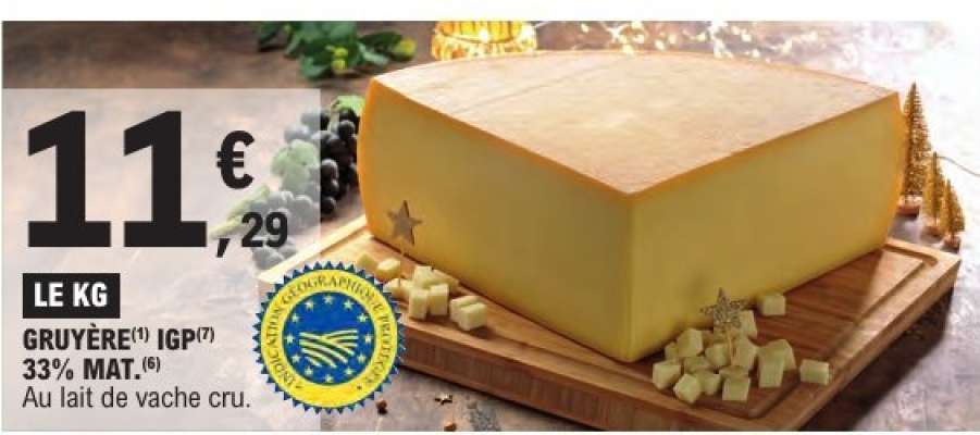 Gruyère Igp