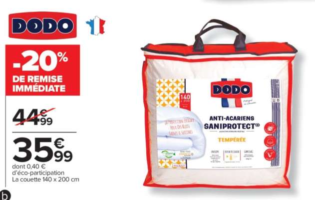 DODO Anti-Acariens Saniprotect