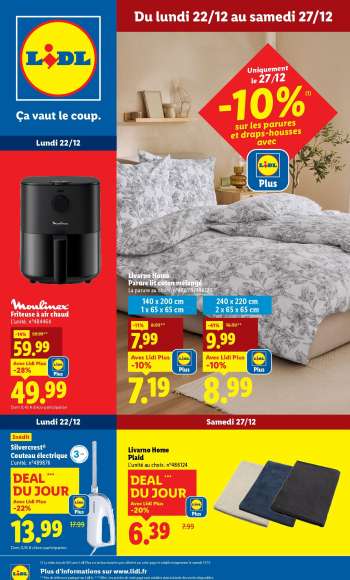Catalogue Lidl - 22/12/2025 - 27/12/2025.