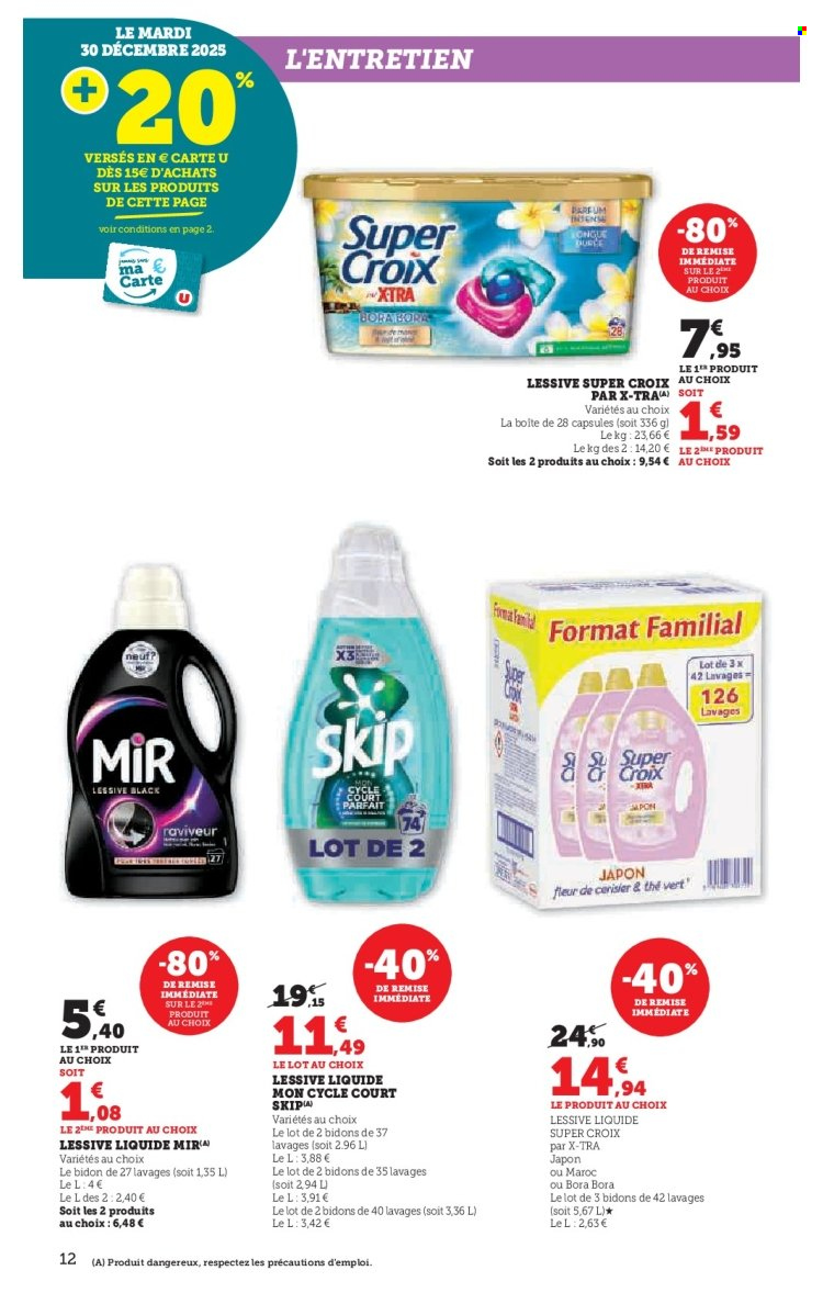 Catalogue SUPER U - 27/12/2025 - 11/01/2026. Page 12