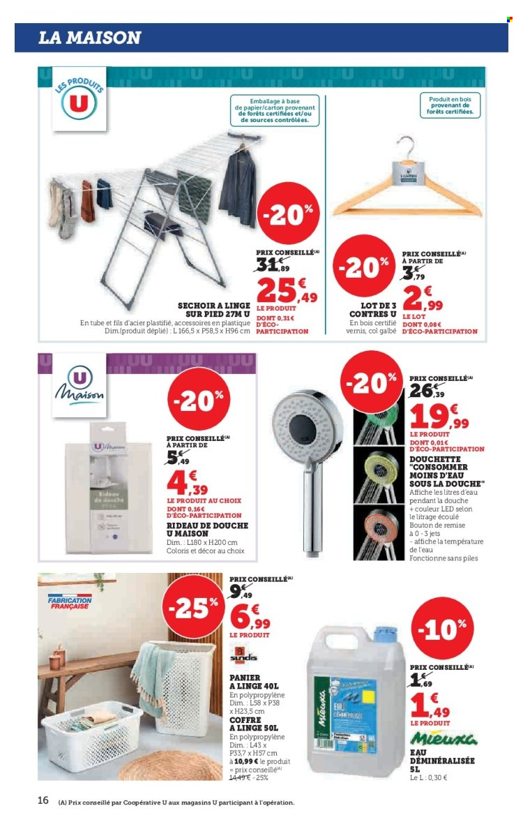 Catalogue SUPER U - 27/12/2025 - 11/01/2026. Page 16
