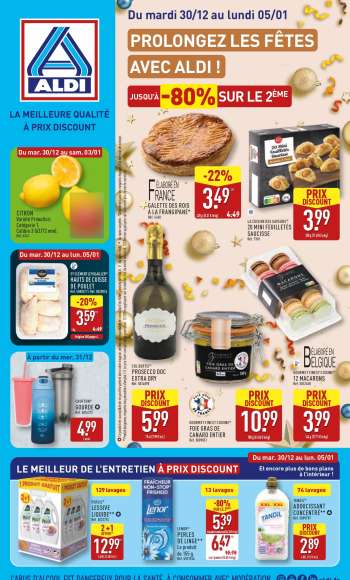 Catalogue ALDI - 30/12/2025 - 05/01/2026.