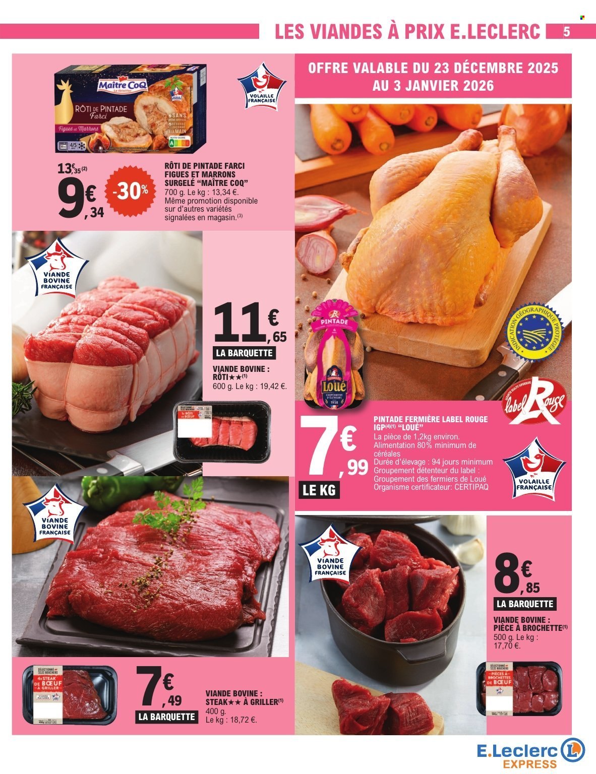 Catalogue E.Leclerc - 23/12/2025 - 03/01/2026. Page 5