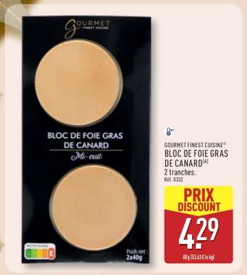 GOURMET FINEST CUISINE® BLOC DE FOIE GRAS DE CANARD