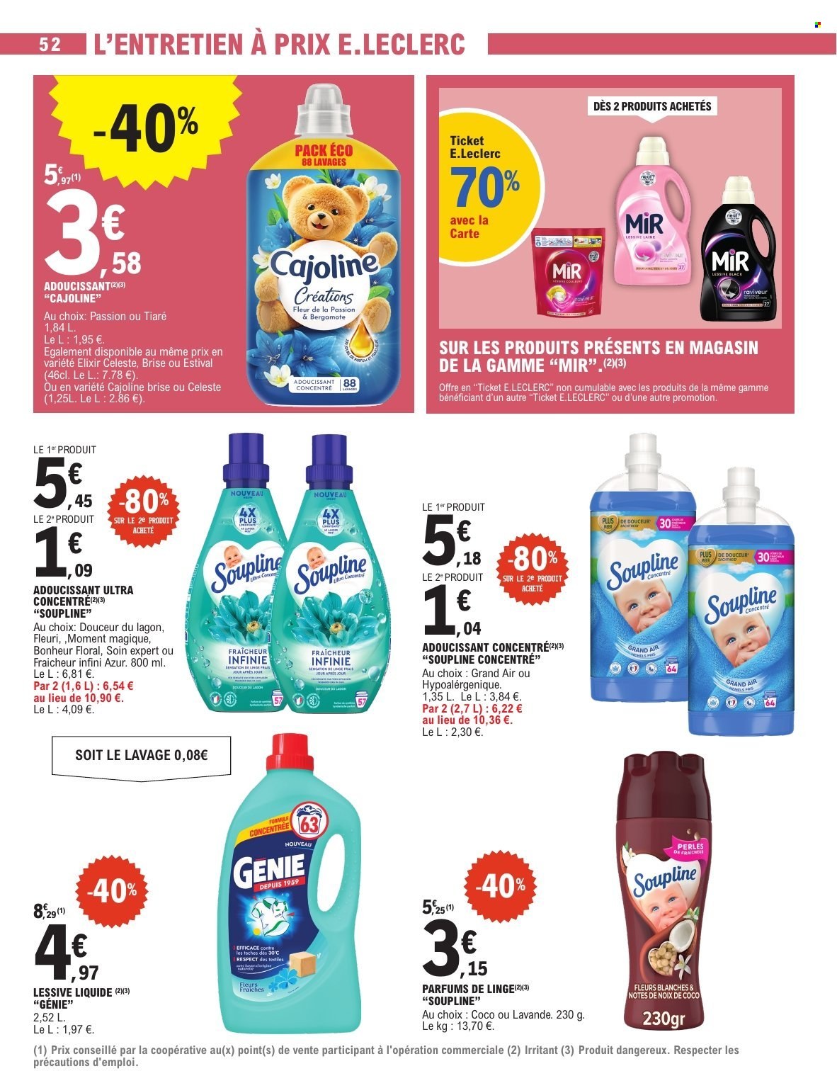 Catalogue E.Leclerc - 26/12/2025 - 10/01/2026. Page 52