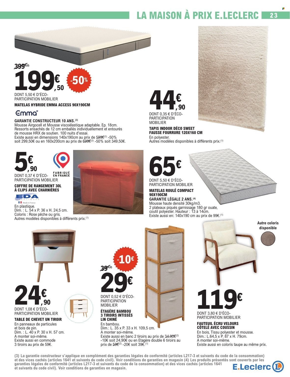 Catalogue E.Leclerc - 26/12/2025 - 10/01/2026. Page 23