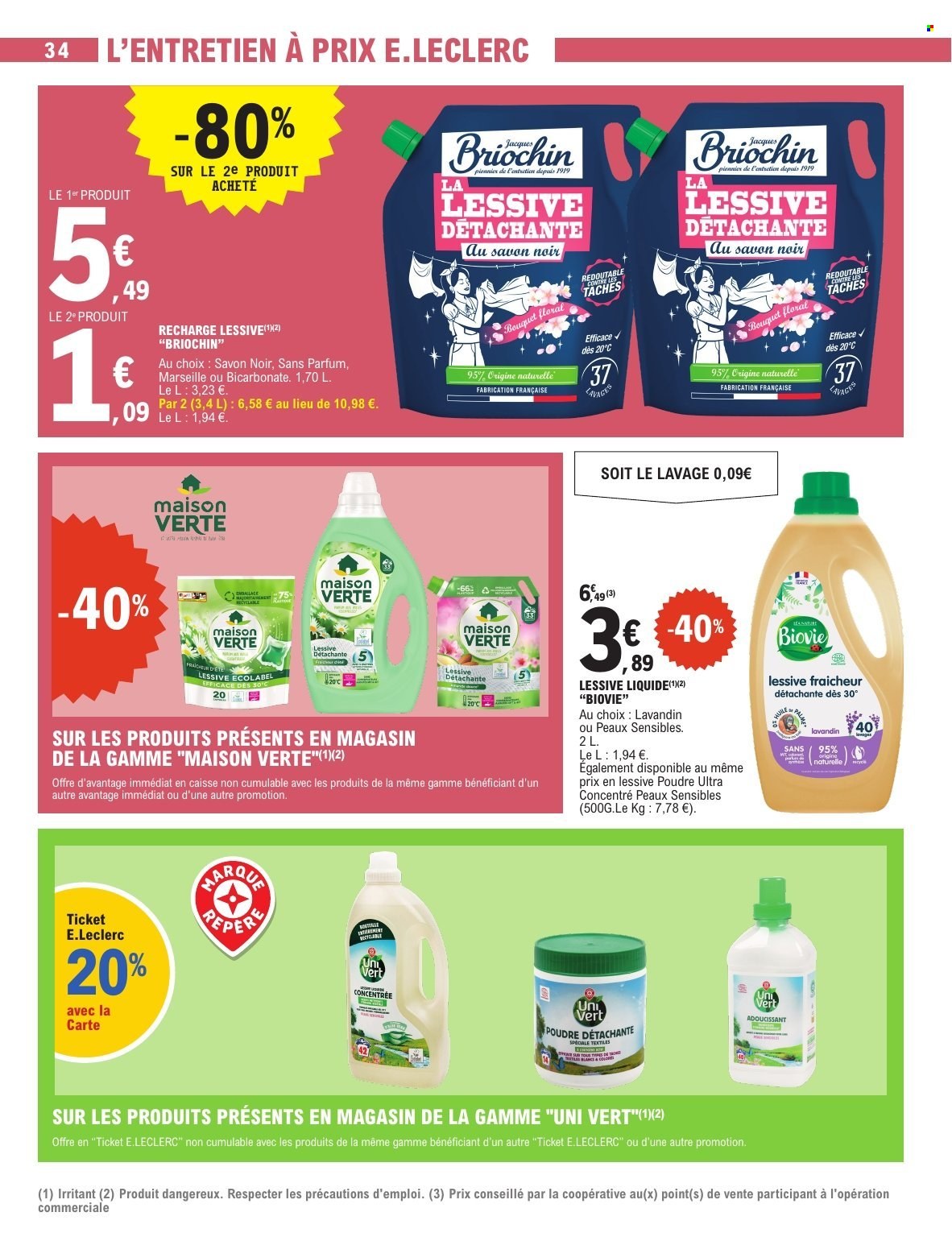 Catalogue E.Leclerc - 26/12/2025 - 10/01/2026. Page 34