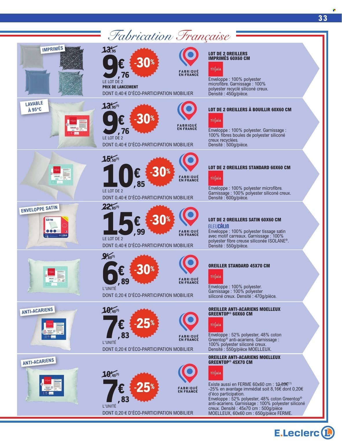 Catalogue E.Leclerc - 26/12/2025 - 10/01/2026. Page 33