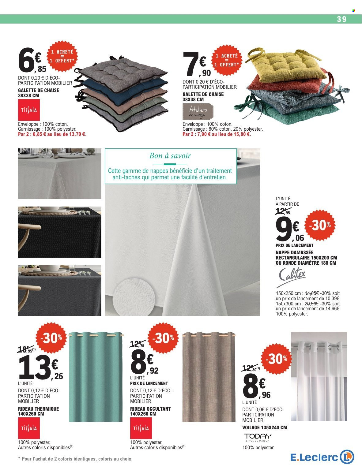 Catalogue E.Leclerc - 26/12/2025 - 10/01/2026. Page 39