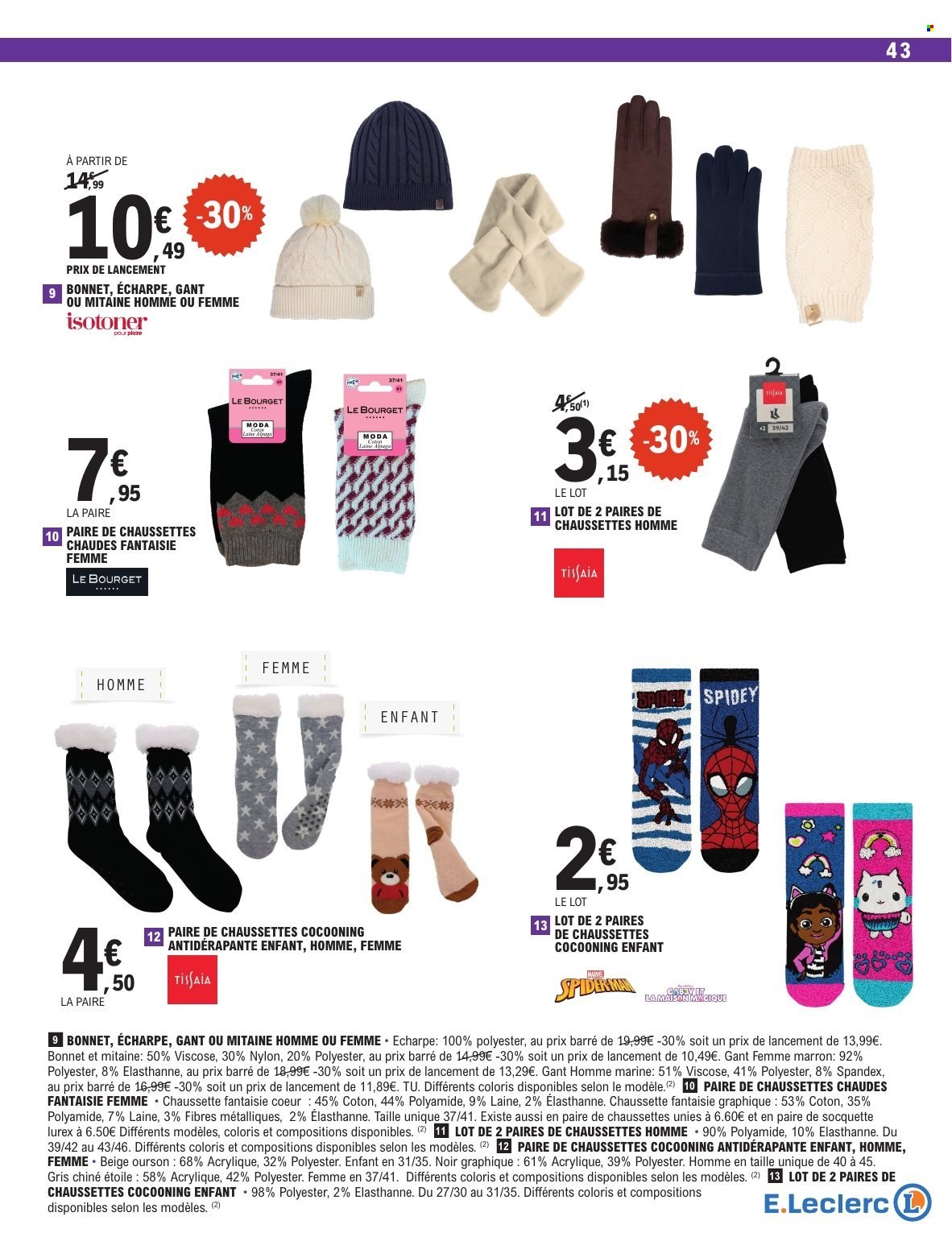 Catalogue E.Leclerc - 26/12/2025 - 10/01/2026. Page 43