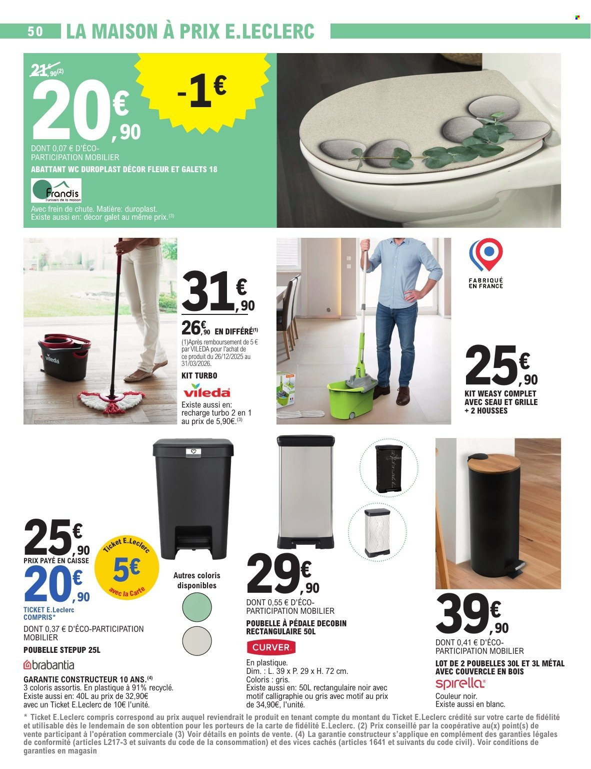 Catalogue E.Leclerc - 26/12/2025 - 10/01/2026. Page 50