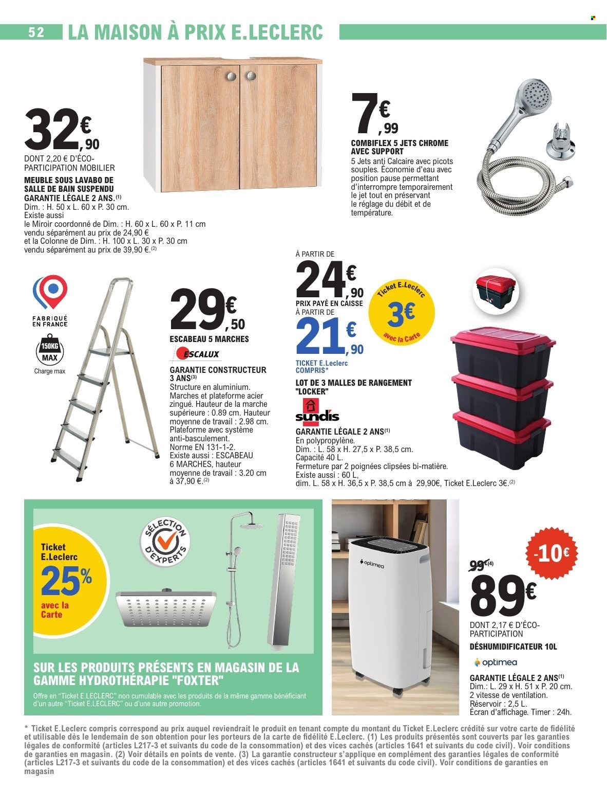 Catalogue E.Leclerc - 26/12/2025 - 10/01/2026. Page 52
