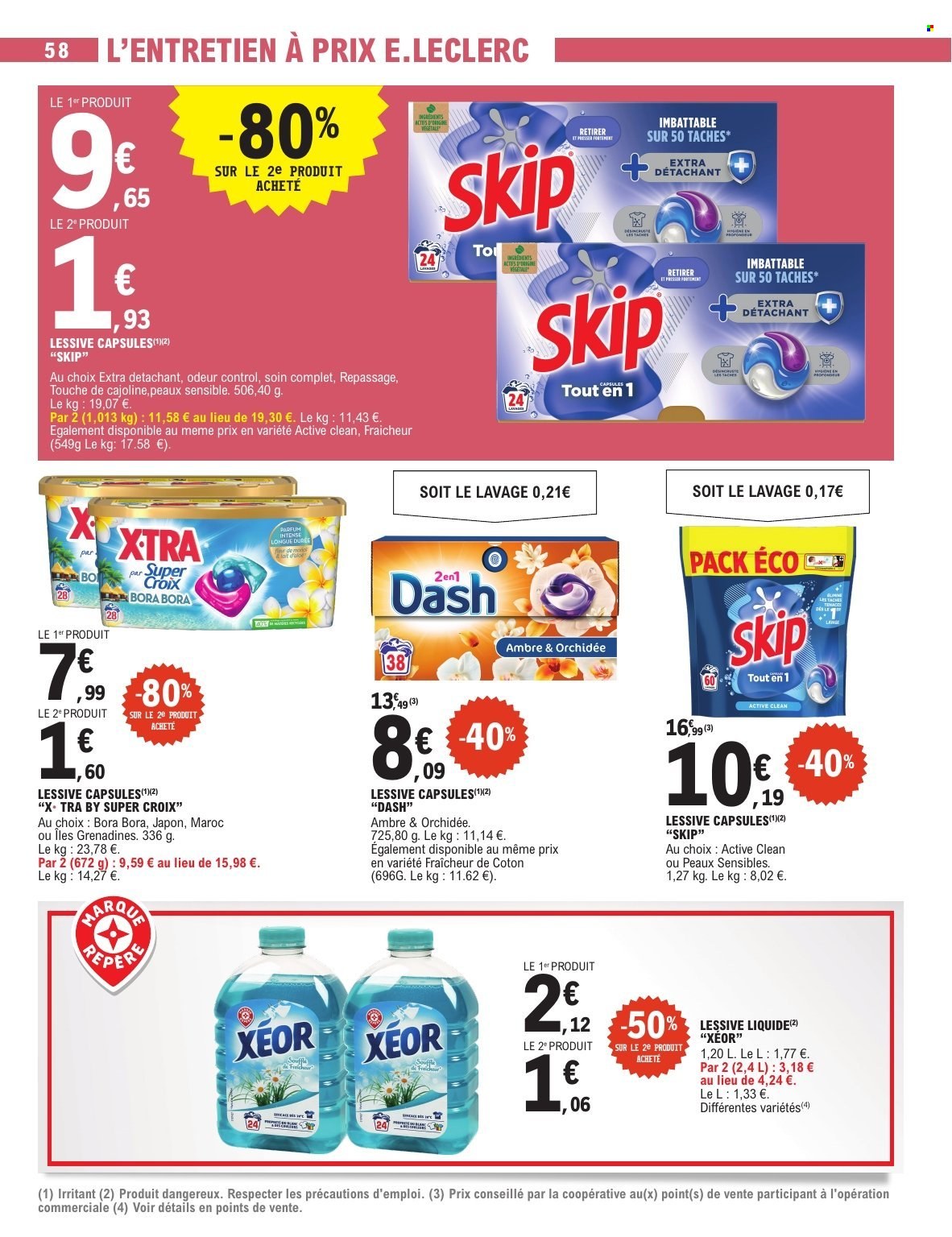 Catalogue E.Leclerc - 26/12/2025 - 10/01/2026. Page 58