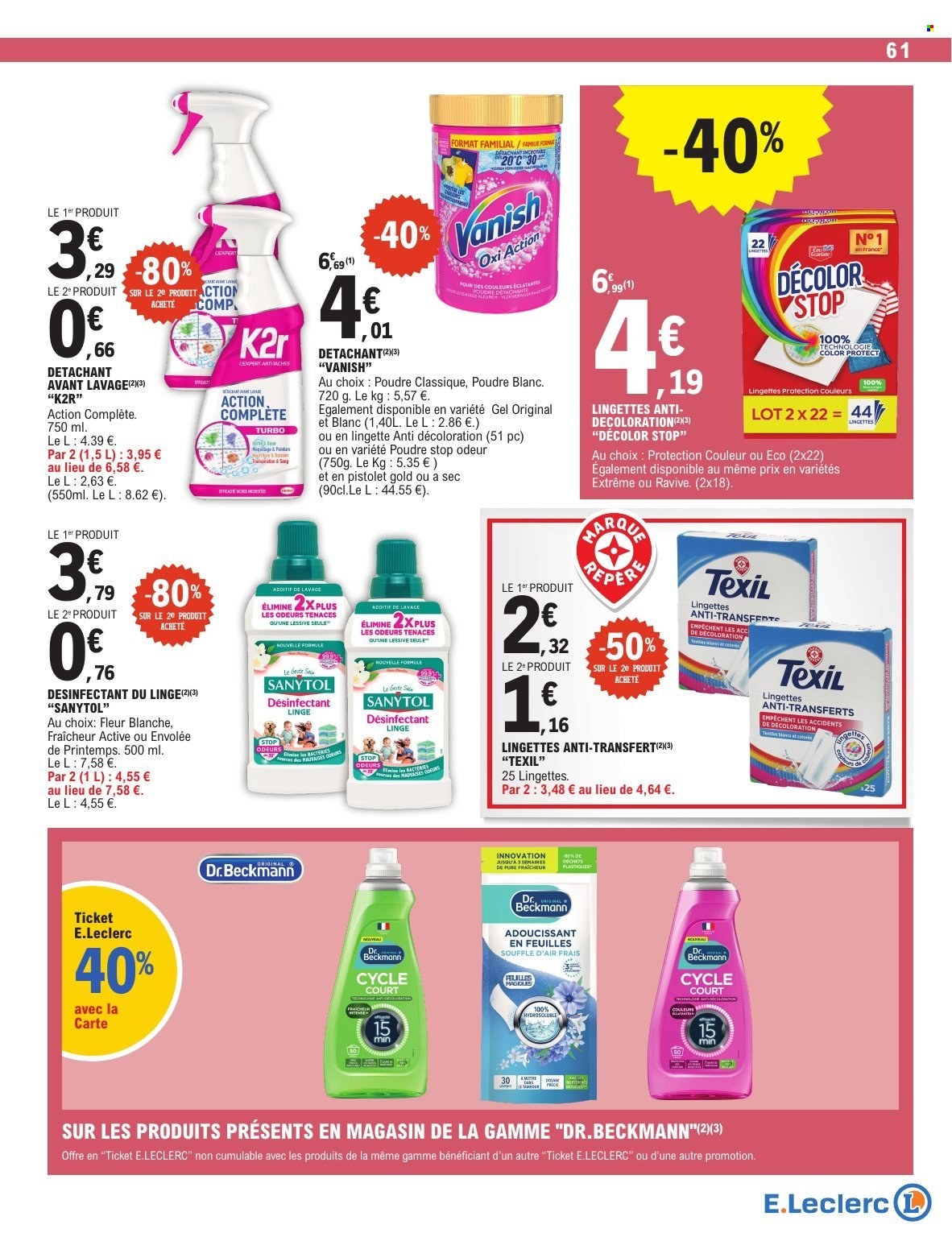 Catalogue E.Leclerc - 26/12/2025 - 10/01/2026. Page 61