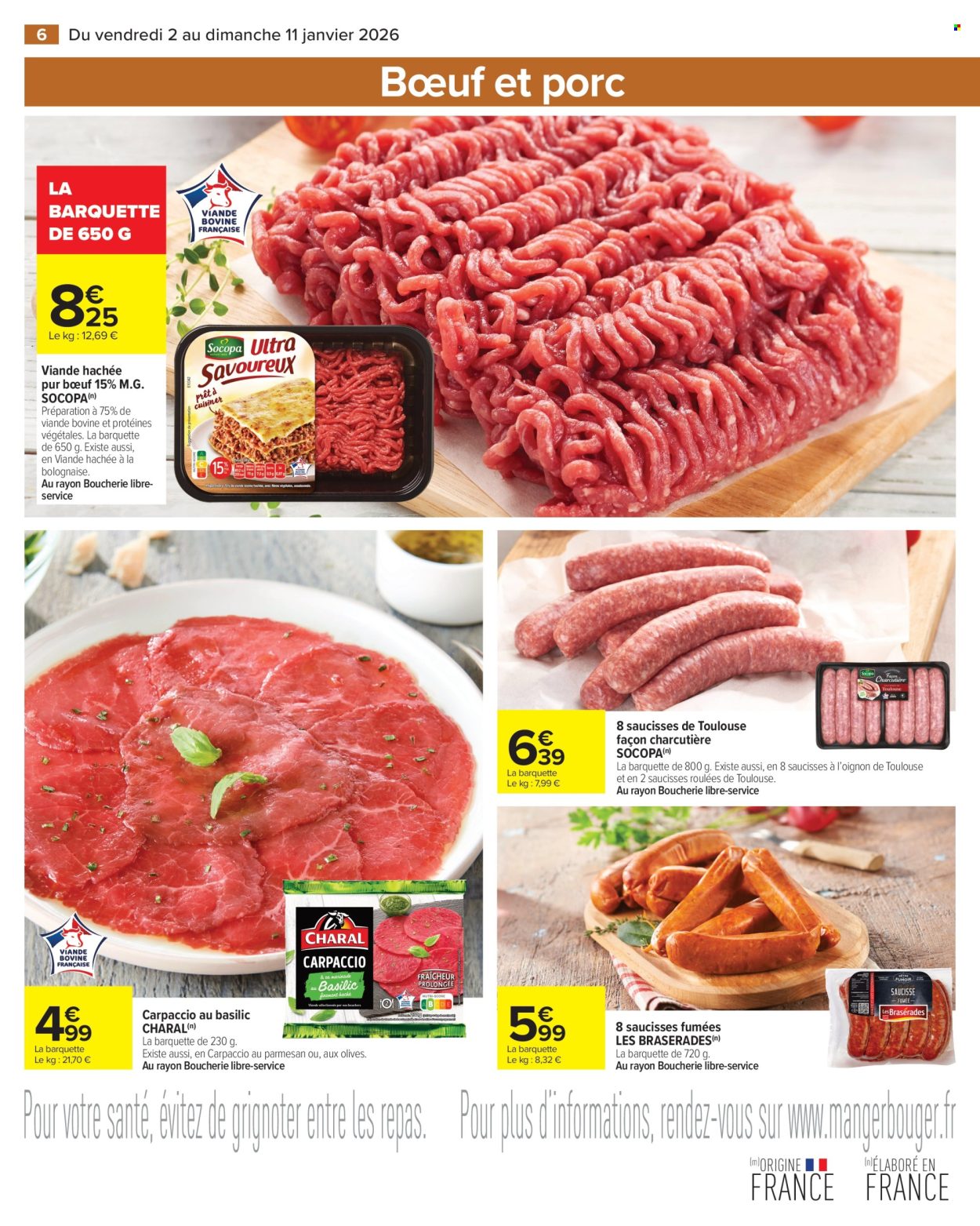 Catalogue Carrefour Market - 02/01/2026 - 11/01/2026. Page 6