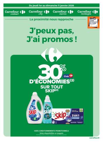 Catalogue Carrefour - 01/01/2026 - 11/01/2026.