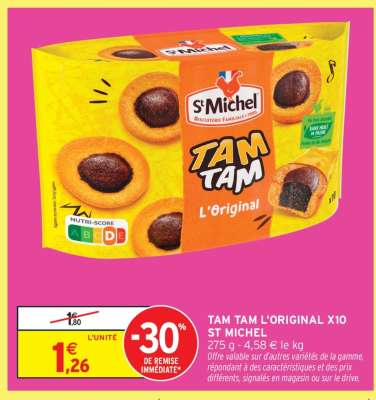 TAM TAM L'ORIGINAL X10 ST MICHEL