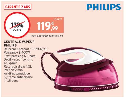 CENTRALE VAPEUR "PHILIPS"