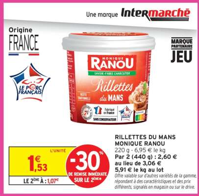 RILLETTES DU MANS MONIQUE RANOU