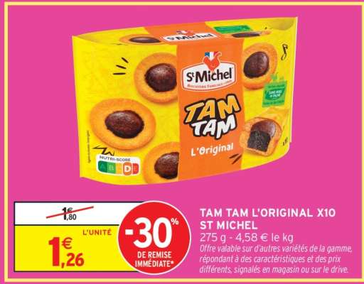 TAM TAM L'ORIGINAL X10 ST MICHEL