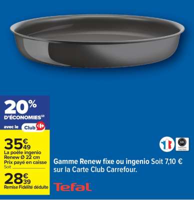 TEFAL Gamme Renew