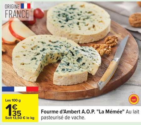 Fourme d'Ambert A.O.P. "La Mémée"