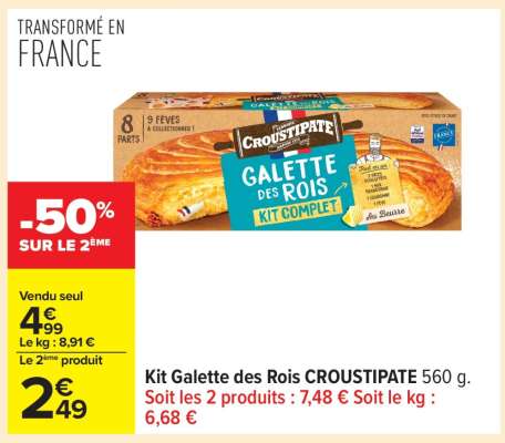 Kit Galette des Rois CROUSTIPATE