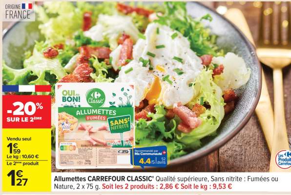 ALLUMETTES CARREFOUR CLASSIC