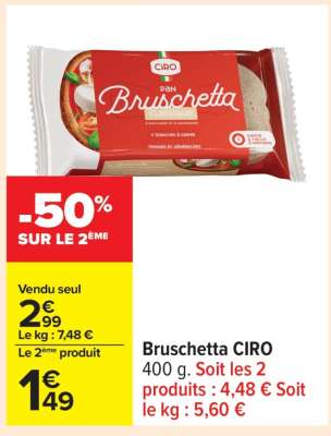 Bruschetta CIRO