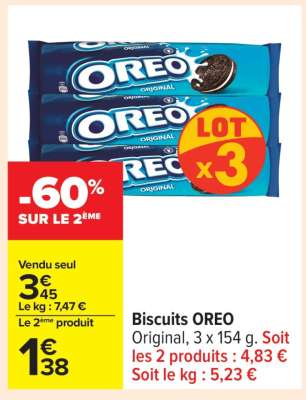 Biscuits Oreo