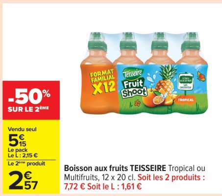 Boisson aux fruits TEISSEIRE