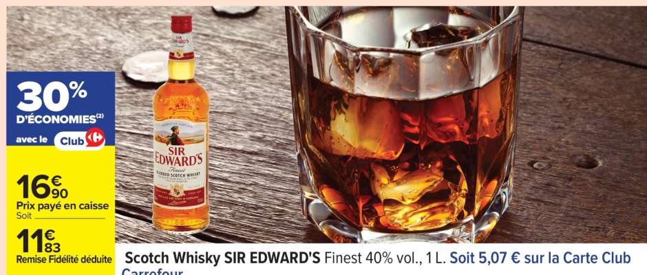Scotch Whisky SIR EDWARD'S