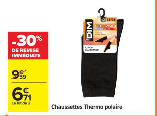 Chaussettes Thermo polaire