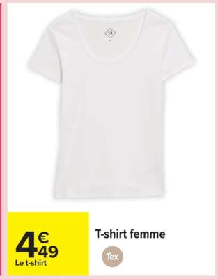 T-shirt femme