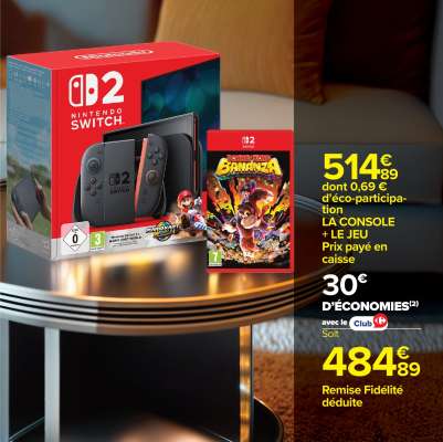 Nintendo Switch + Donkey Kong Country: Tropical Freeze