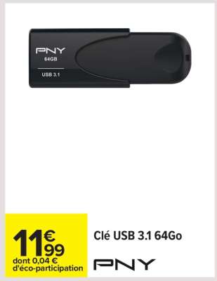 Clé USB 3.1 64Go