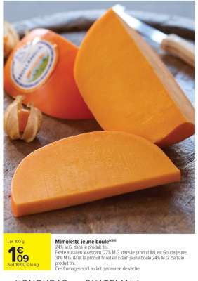 Mimolette jeune boule