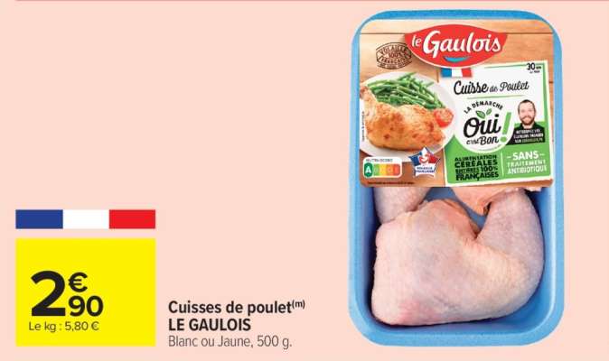 Cuisses De Poulet Le Gaulois