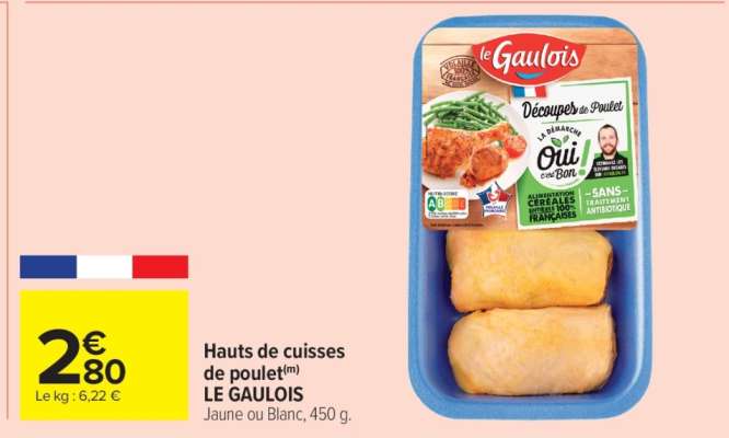 Hauts de cuisses de poulet™ LE GAULOIS