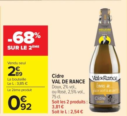 CIDRE VAL DE RANCE