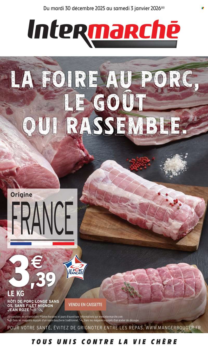 Catalogue Intermarché - 30/12/2025 - 03/01/2026.