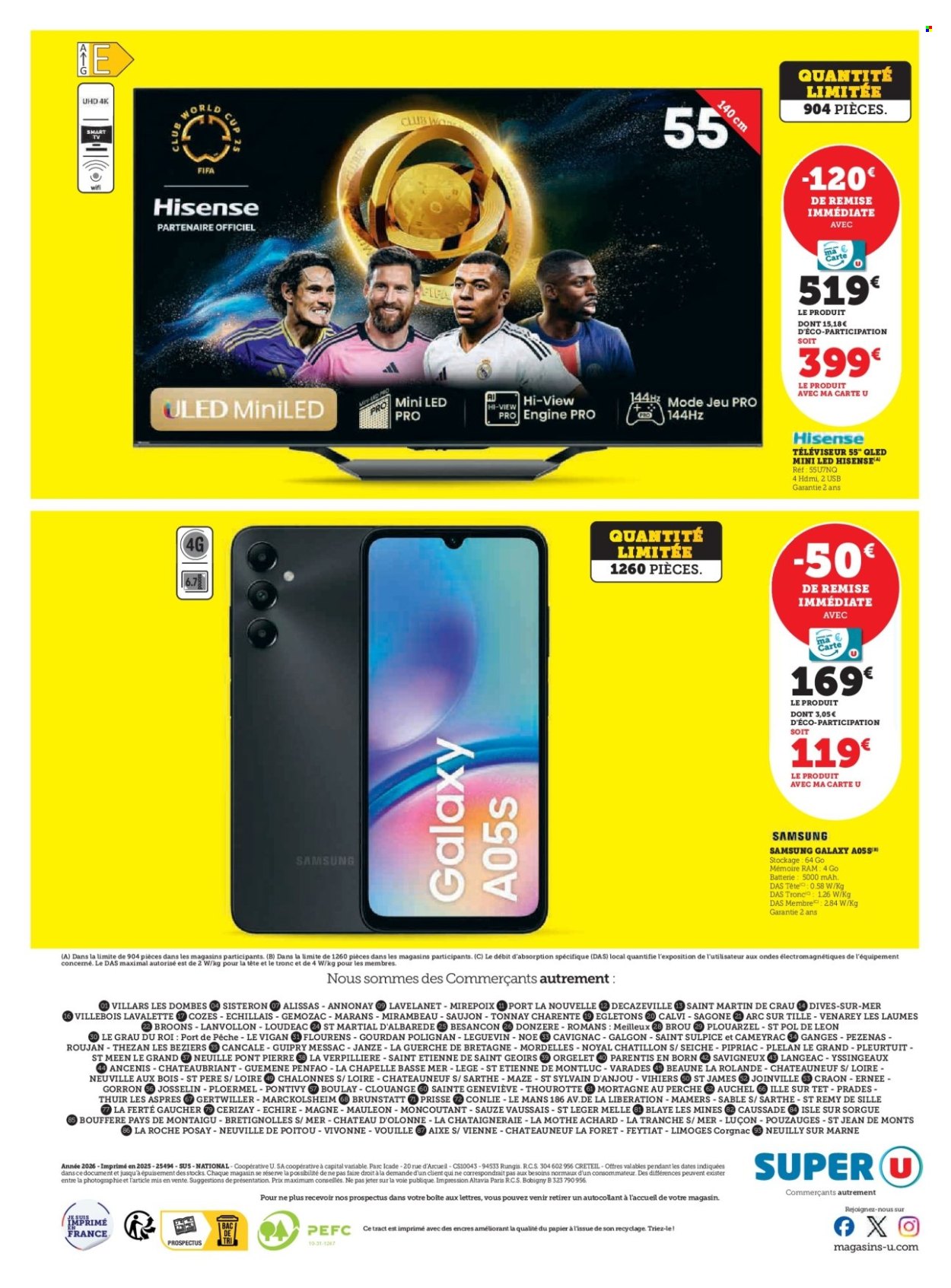 Catalogue SUPER U - 30/12/2025 - 11/01/2026. Page 4